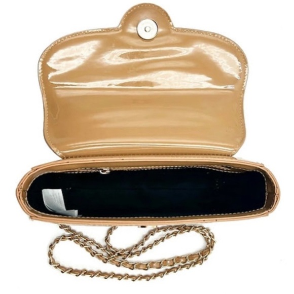 NWT! $210 Valentino Orlandi Evening Bag/Clutch Top Handle Removable Strap - Picture 2 of 6